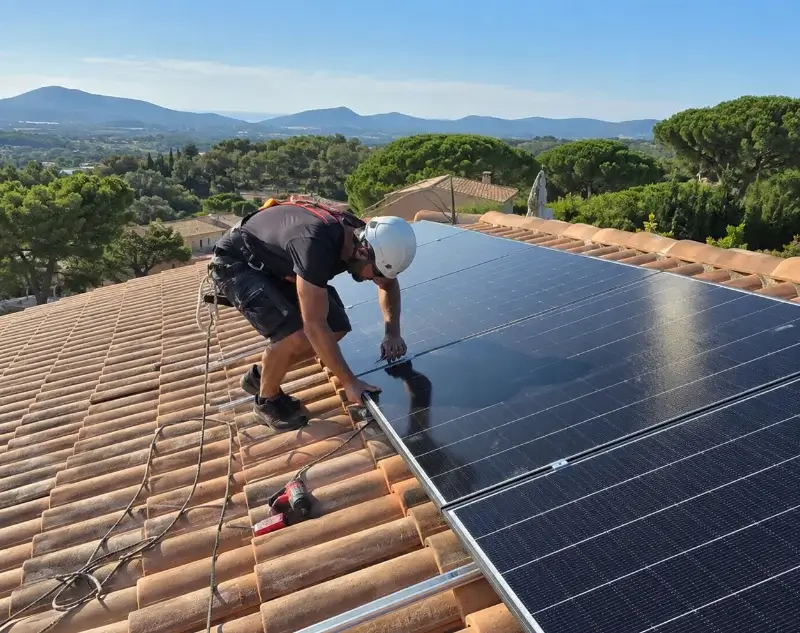 Installateur panneaux solaires Vedène — pose photovoltaïque sur toiture