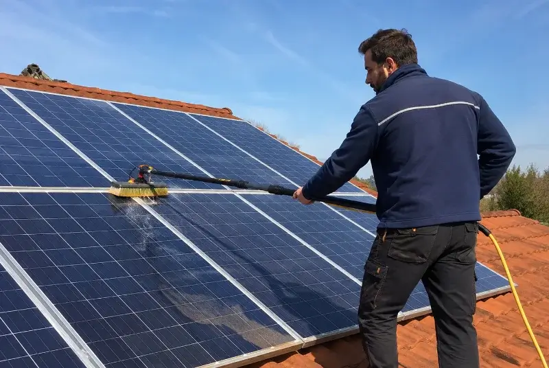 Nettoyage et entretien de panneaux solaires à Vedène