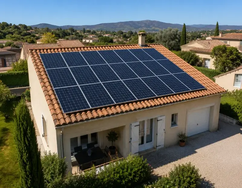 Prime à l'autoconsommation panneaux solaires Vedène — aide financière de l'État